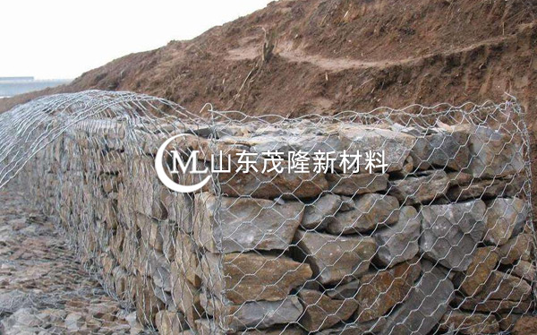 《水曹項目》滲排水網墊、石籠網施工